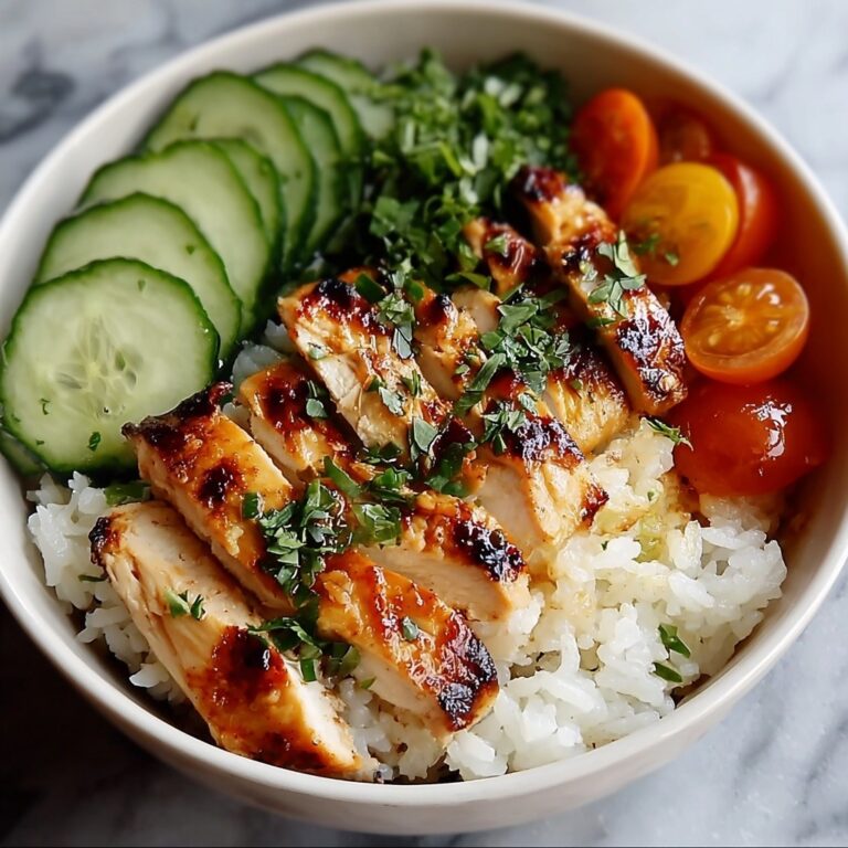 Grilled Chicken Rice Bowl Recipe