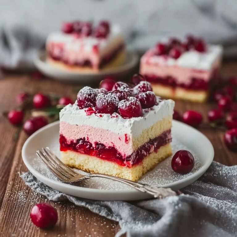 Christmas Cranberry Poke Cake Recipe