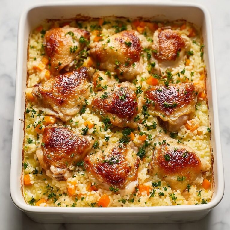 No Peek Chicken & Rice Casserole Recipe