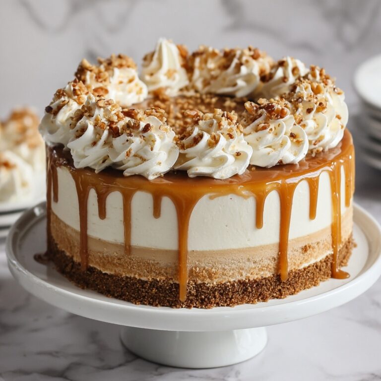 Caramel Crunch Cake Recipe