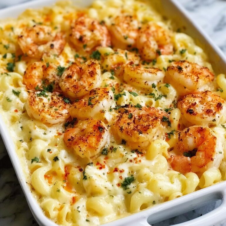 Shrimp Scampi Pasta Bake Recipe