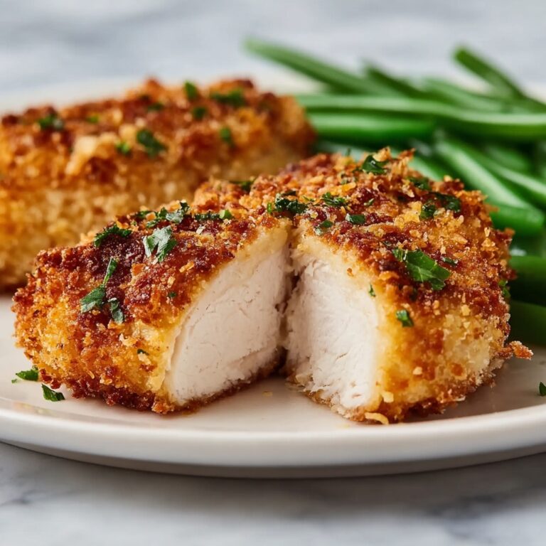 Air Fryer Parmesan Crusted Chicken Recipe