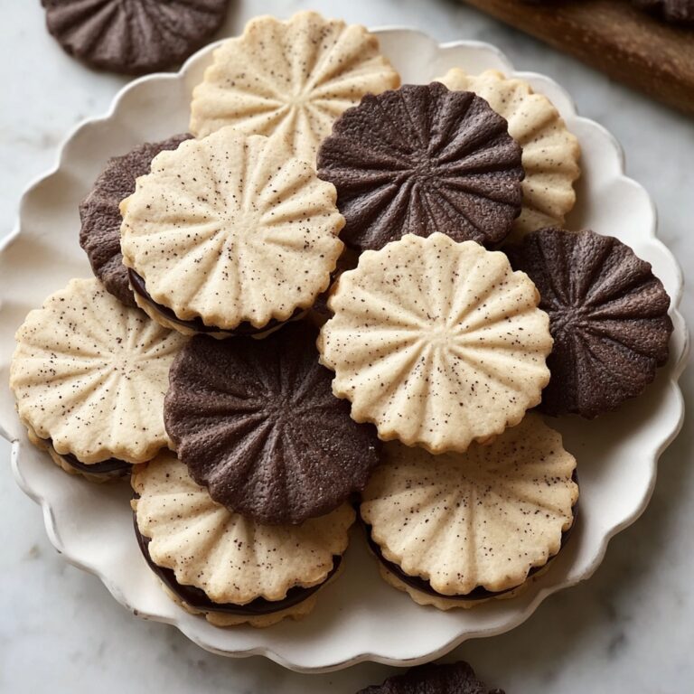 Espresso Shortbread Cookies Recipe