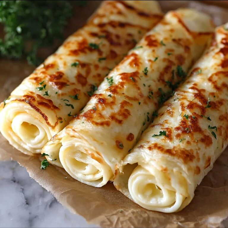 Cheesy Garlic Butter Rollups Recipe