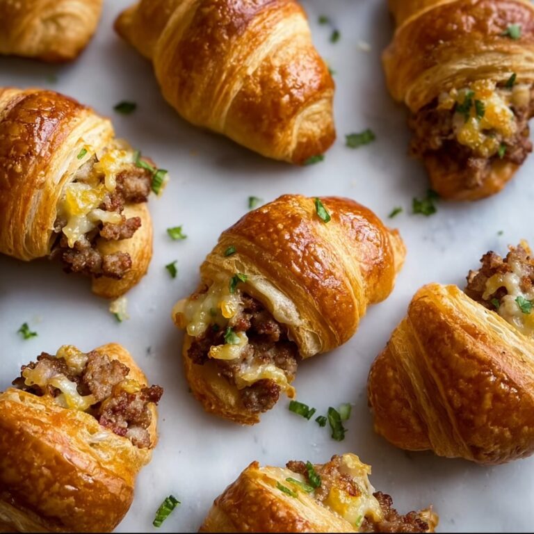 Sausage Cream Cheese Crescents Recipe