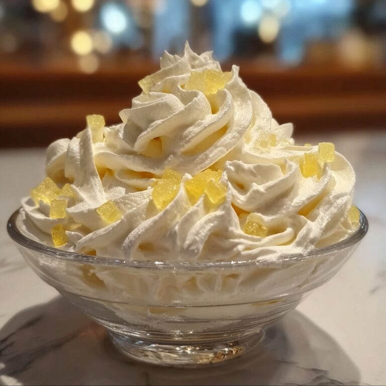 Lemon Whipped Cream Recipe