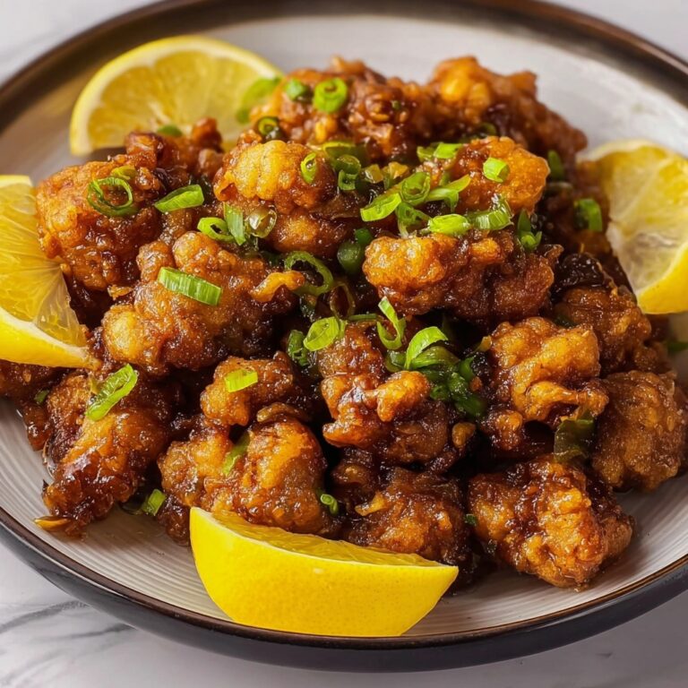 Crispy Chinese Lemon Chicken Recipe