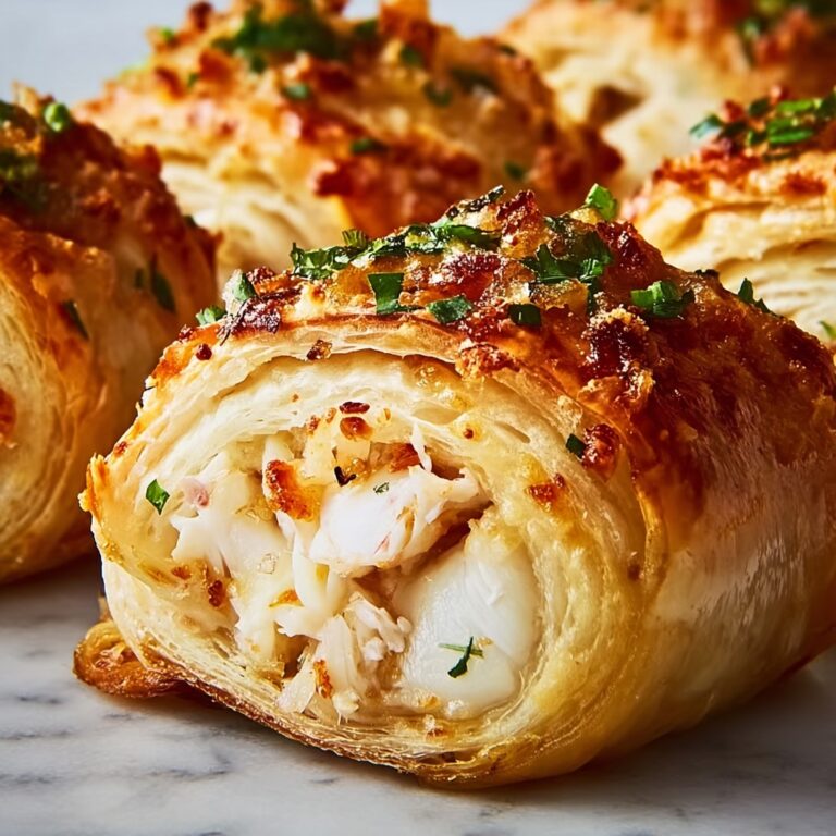 Crab & Cheese Filled Crescent Rolls Recipe