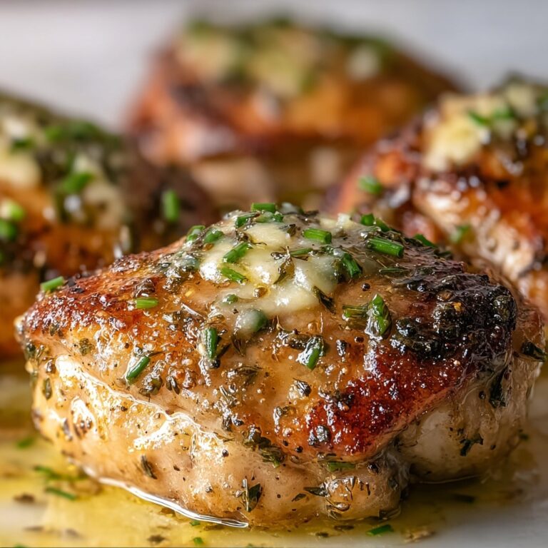 Garlic Chicken with Rich Asiago Gravy Recipe