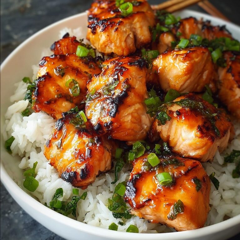 Air Fryer Bang Bang Salmon Bites Recipe