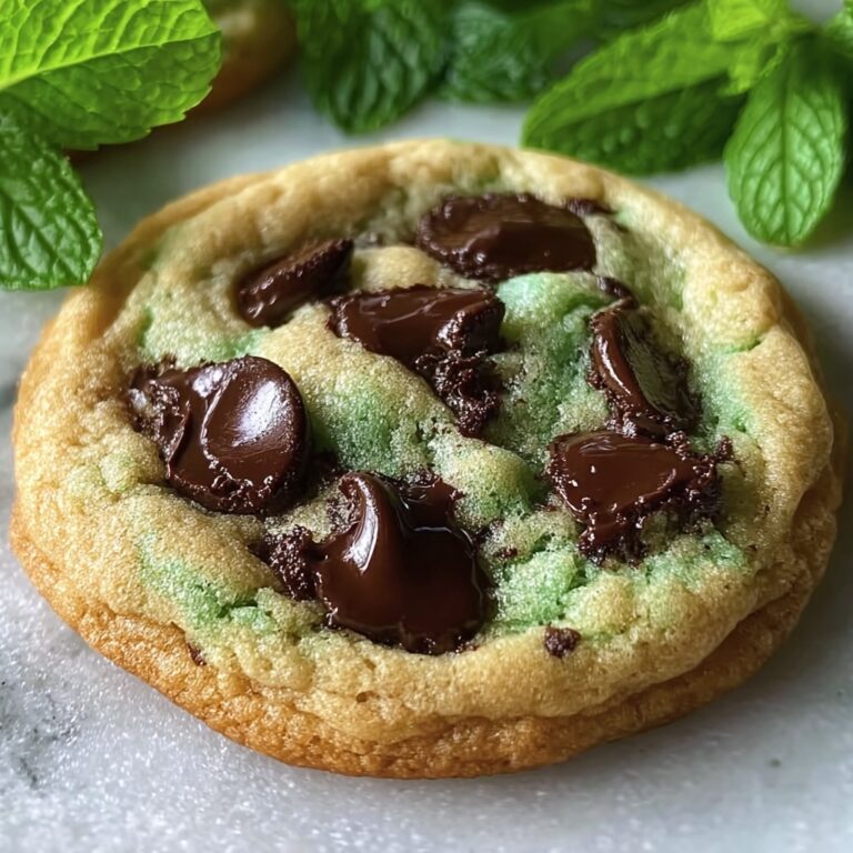 Mint Chocolate Chip Cookies Recipe