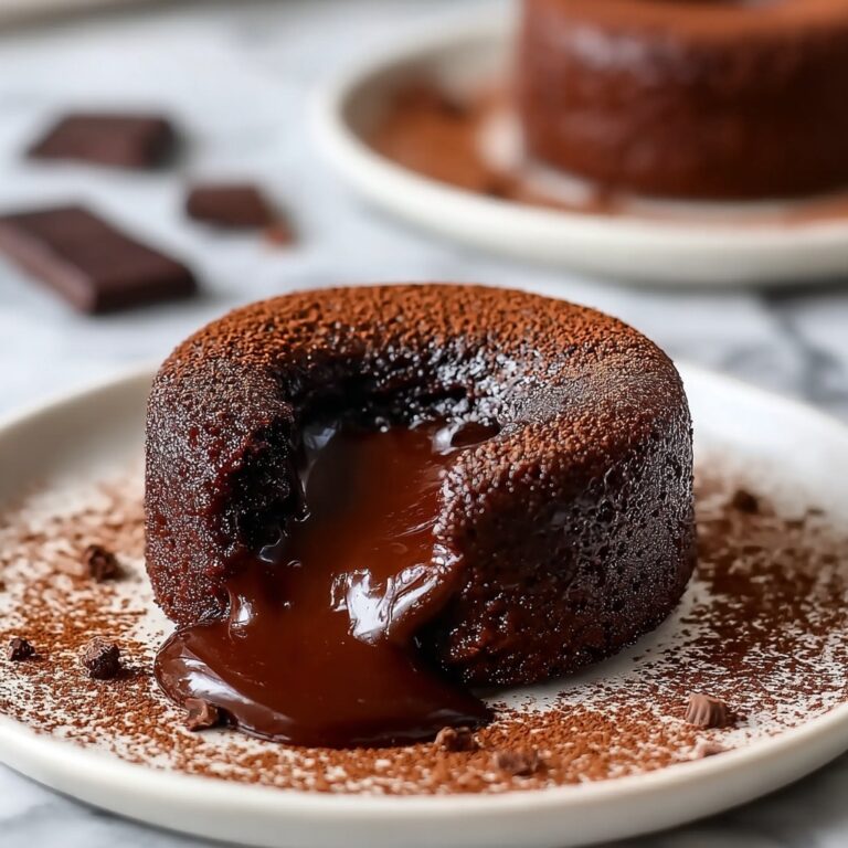 Easy Chocolate Lava Cake Recipe