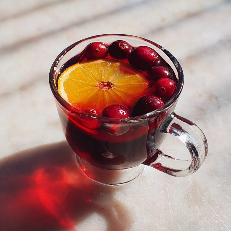 Sour Cherry and Plum Winter Warmer Recipe