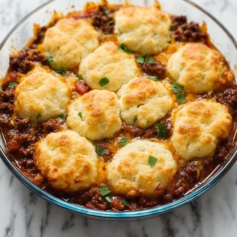 Sloppy Joe Biscuit Casserole Recipe
