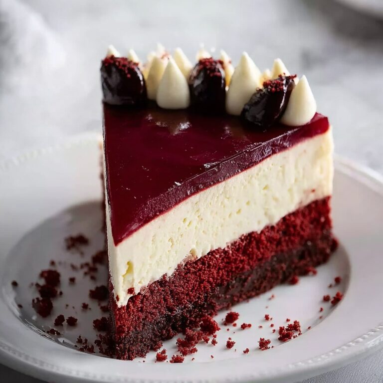Homemade Red Velvet Cheesecake Recipe