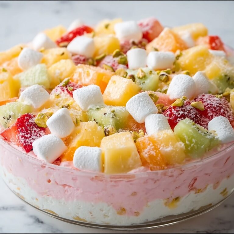 Easter Cheesecake Fruit Fluff Recipe