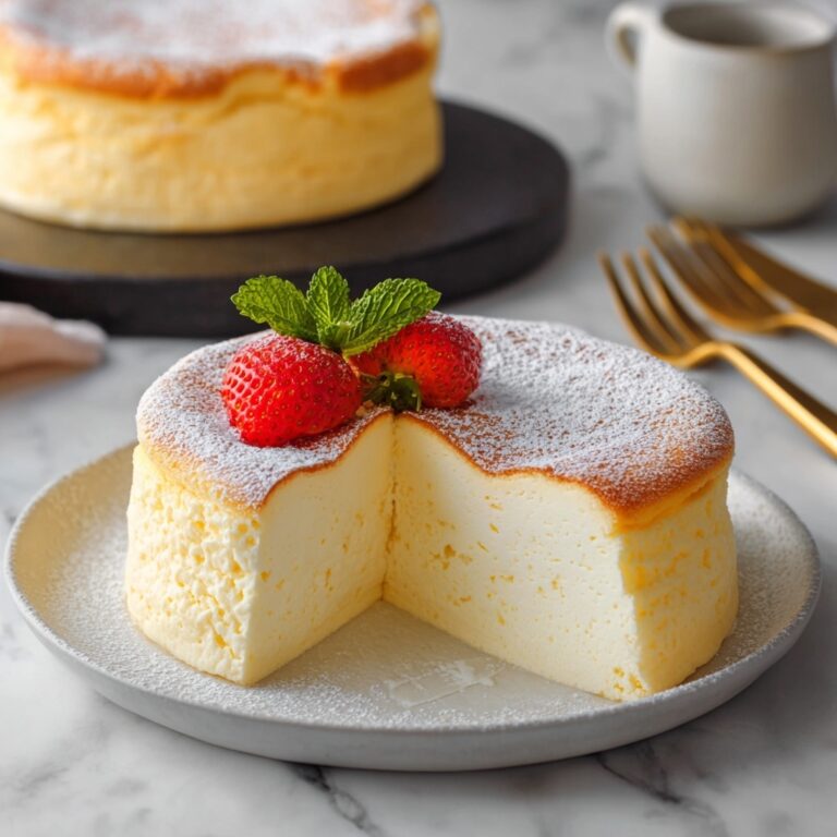 Japanese Cotton Cheesecake Recipe