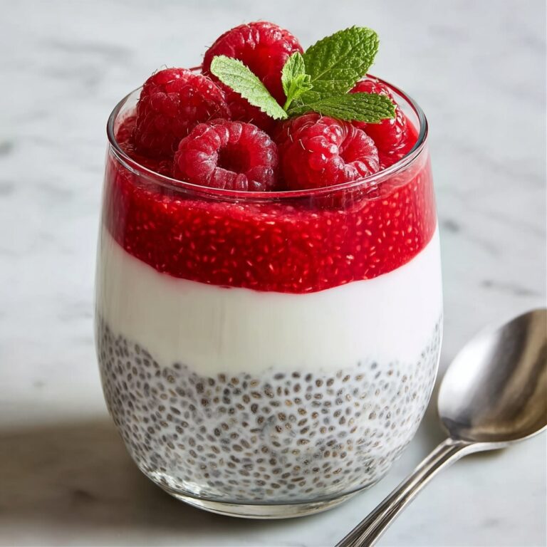 High Protein Chia Seed Pudding with Greek Yogurt Recipe