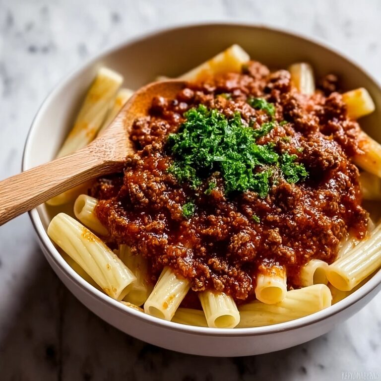 Homemade Bolognese Sauce Recipe