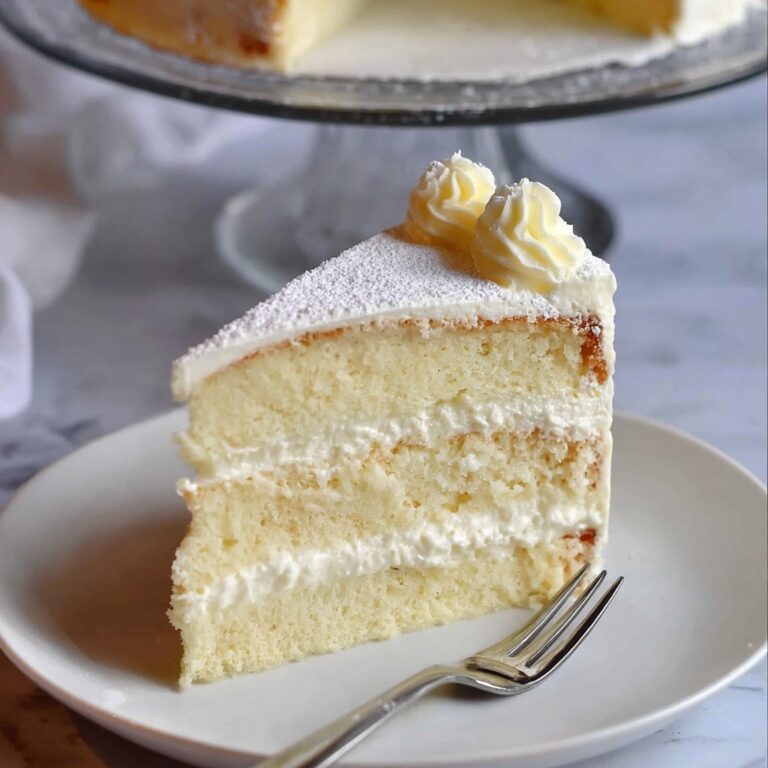 Vanilla Custard Cake Recipe