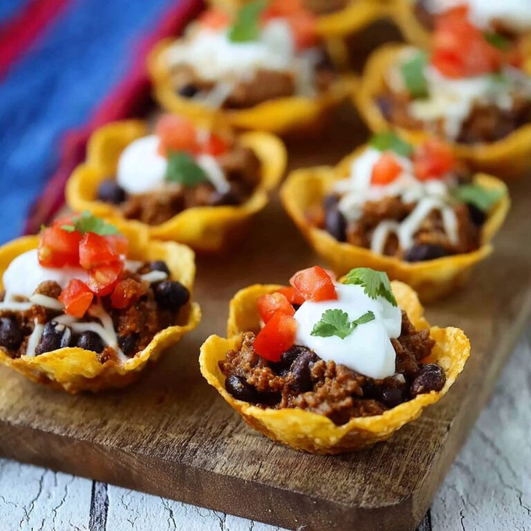 Red, White, and Blue Taco Bites Recipe