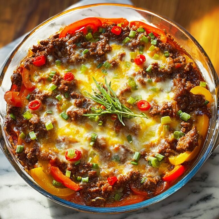 Southern Five-Layer Beef Casserole Recipe