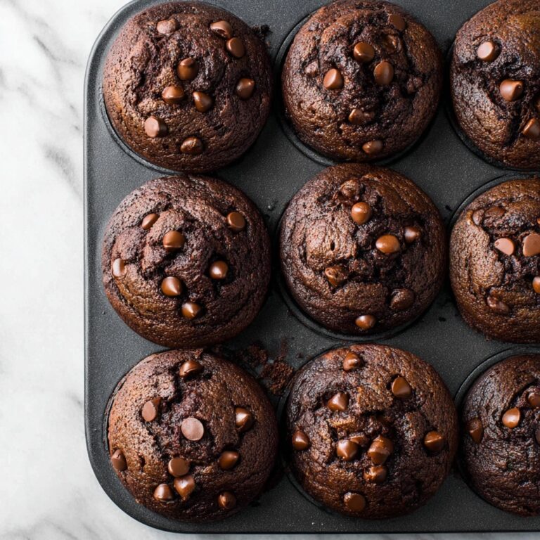 Double Chocolate Chip Muffins Recipe