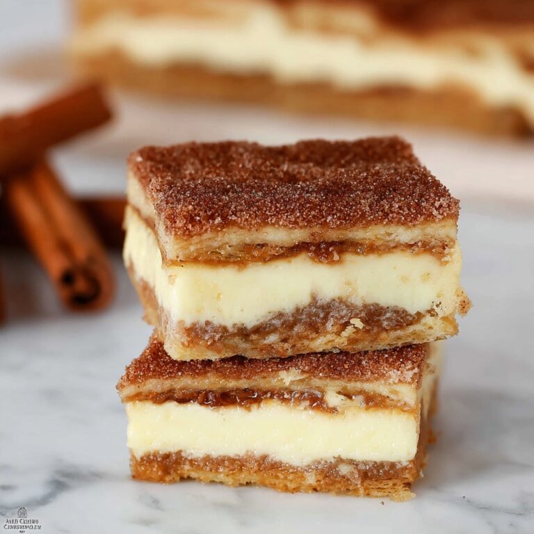Churro Cheesecake Bars Recipe