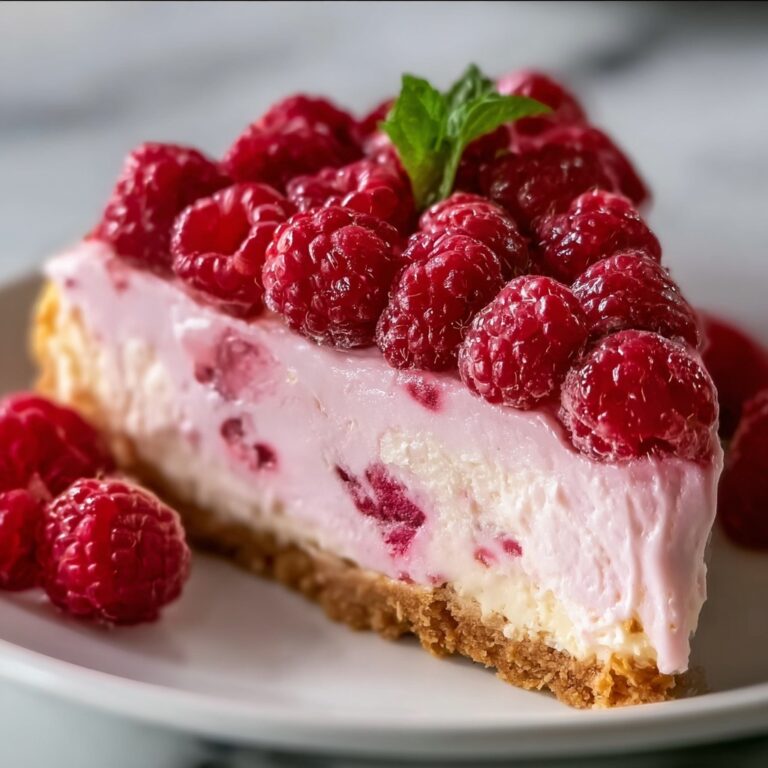 No-Bake Raspberry Cheesecake Recipe