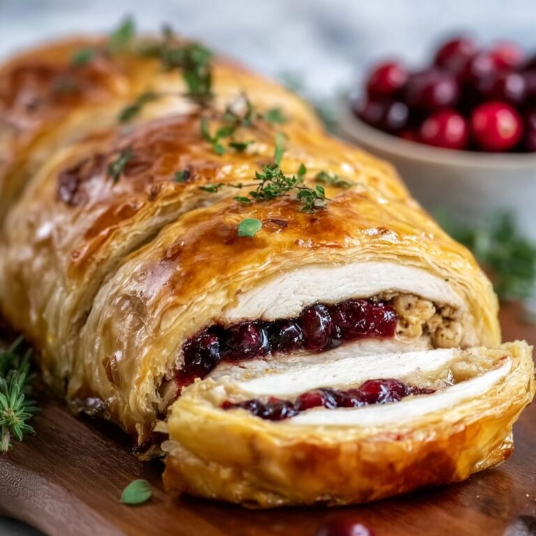 Cranberry Hazelnut Turkey Wellington Recipe