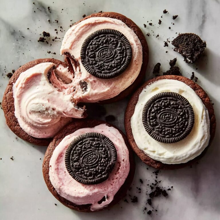 Oreo Cheesecake Cookies Recipe