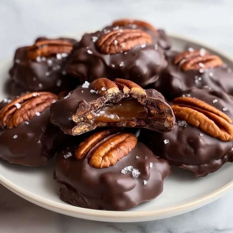 Homemade Chocolate Turtles Recipe