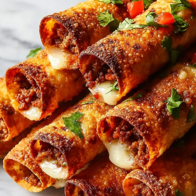 Crispy Jalapeño Popper Beef Taquitos Recipe