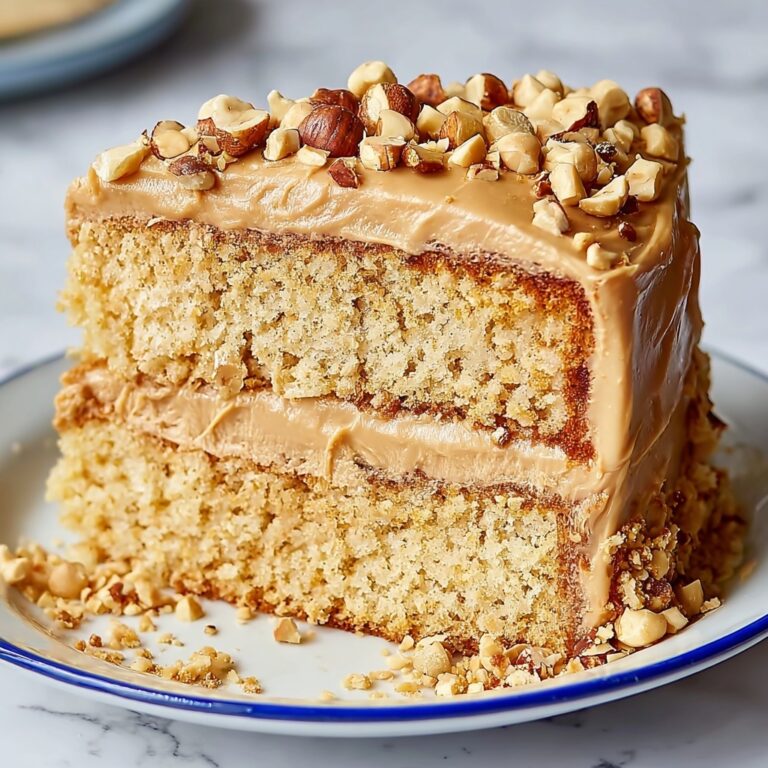 Old-Fashioned Peanut Butter Cake Recipe