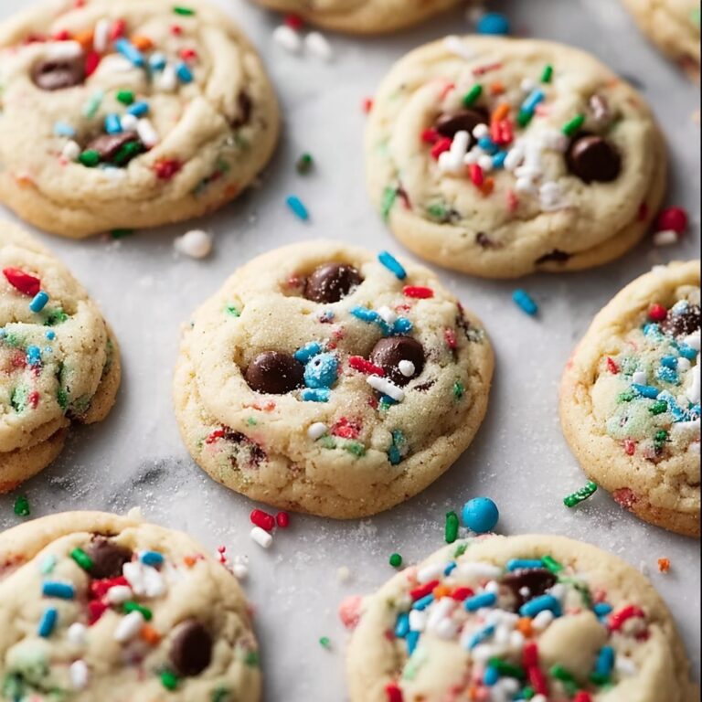 Cake Batter Chocolate Chip Cookies Recipe