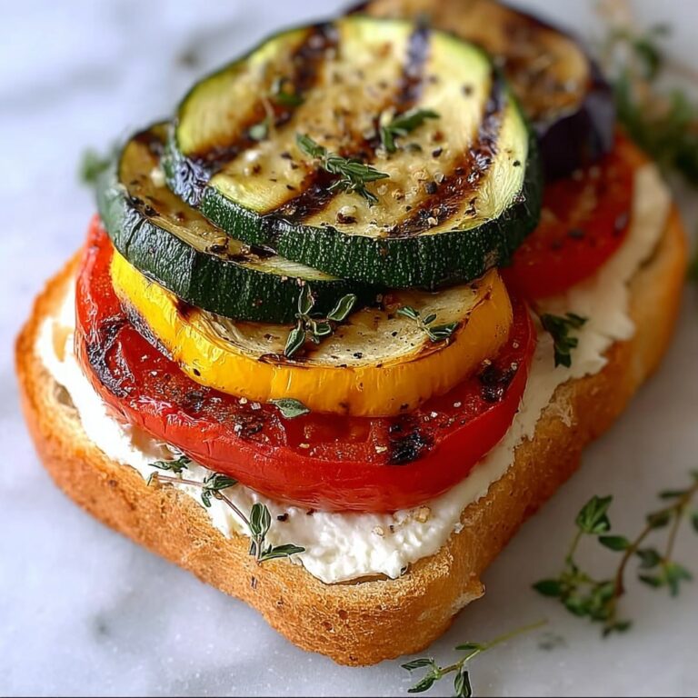 Grilled Veggie and Burrata Panini Recipe