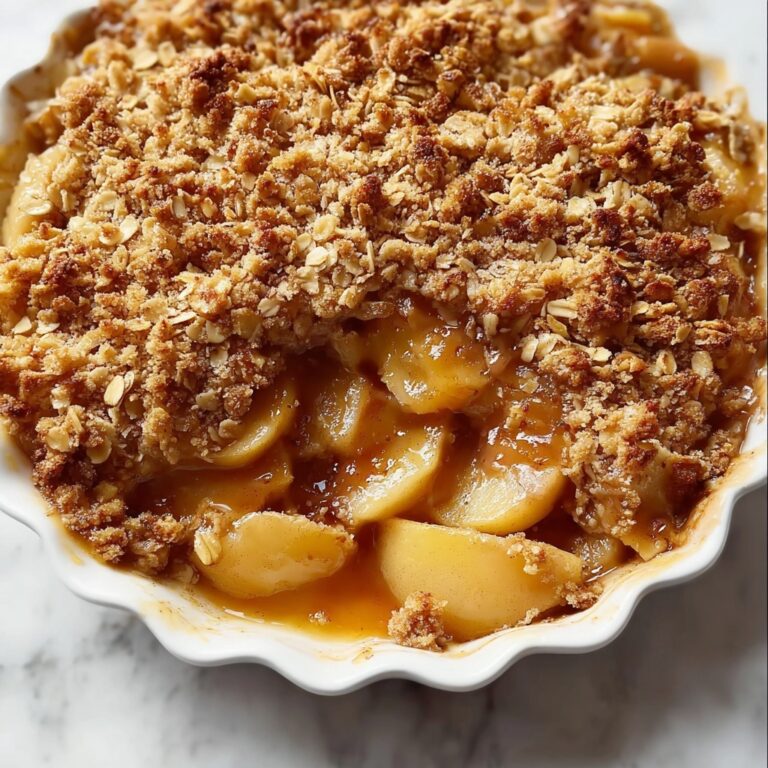 Old Fashioned Easy Apple Crisp Recipe