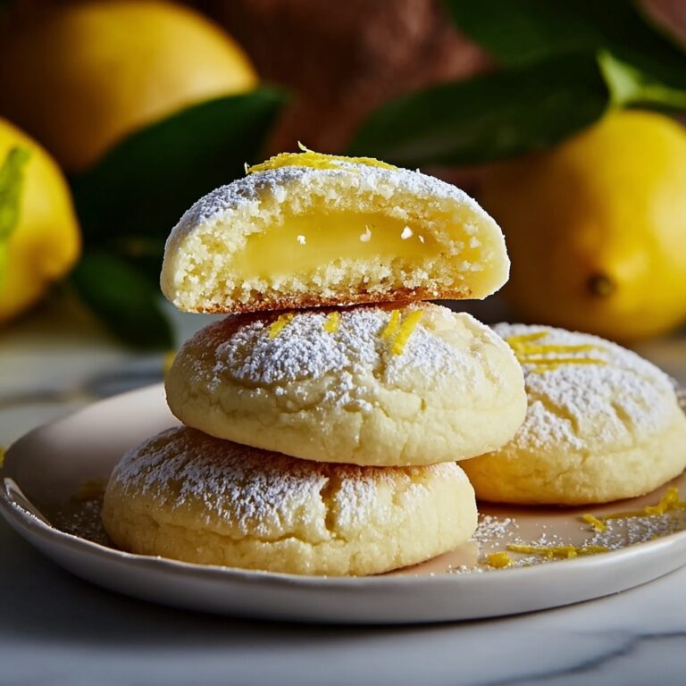 Stuffed Lemon Cookies Recipe