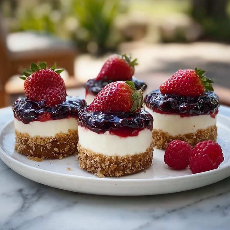 Cookie Butter Cheesecake Stuffed Berries Recipe
