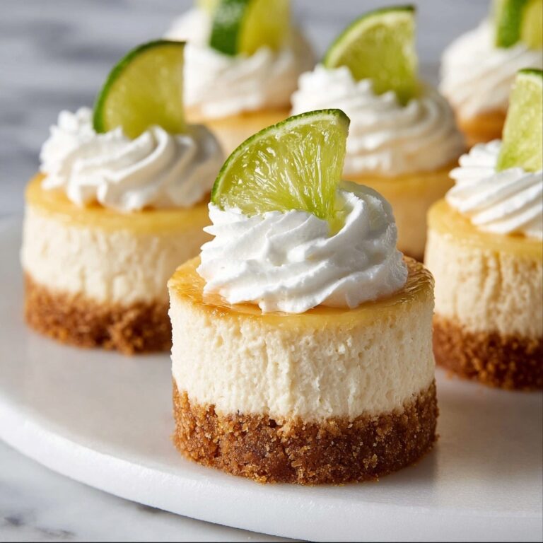 Mini Margarita Cheesecakes Recipe