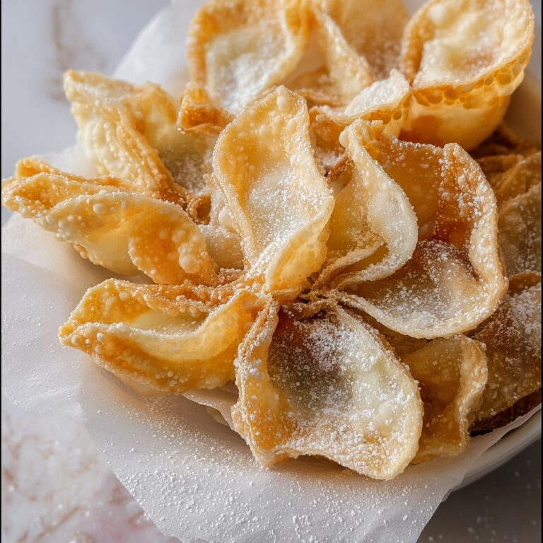 Crispy Homemade Wontons Recipe