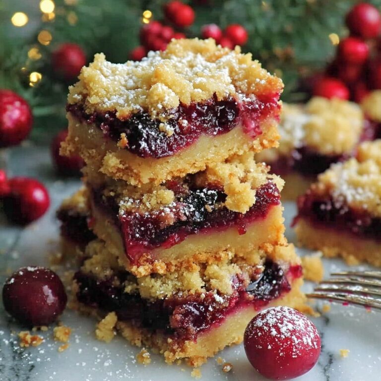 Christmas Cherry Bars Recipe