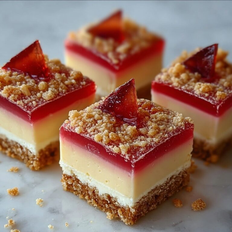Rhubarb Cheesecake Squares Recipe