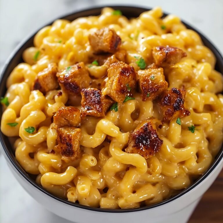 Honey Pepper Chicken Mac and Cheese Recipe
