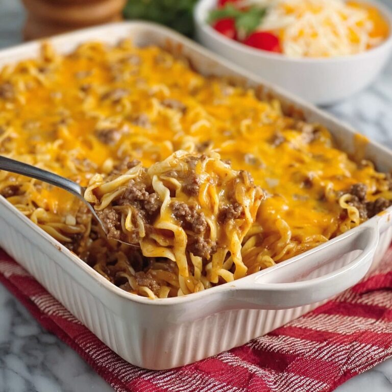 Amish Country Casserole (Hearty Homestyle Beef and Noodle Bake) Recipe