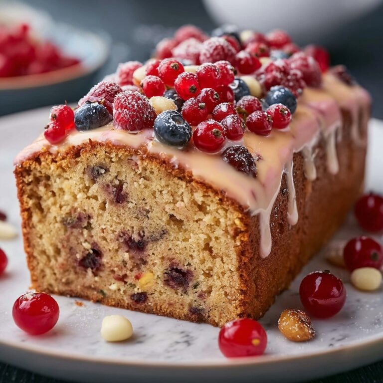 Bakewell Loaf Cake Recipe