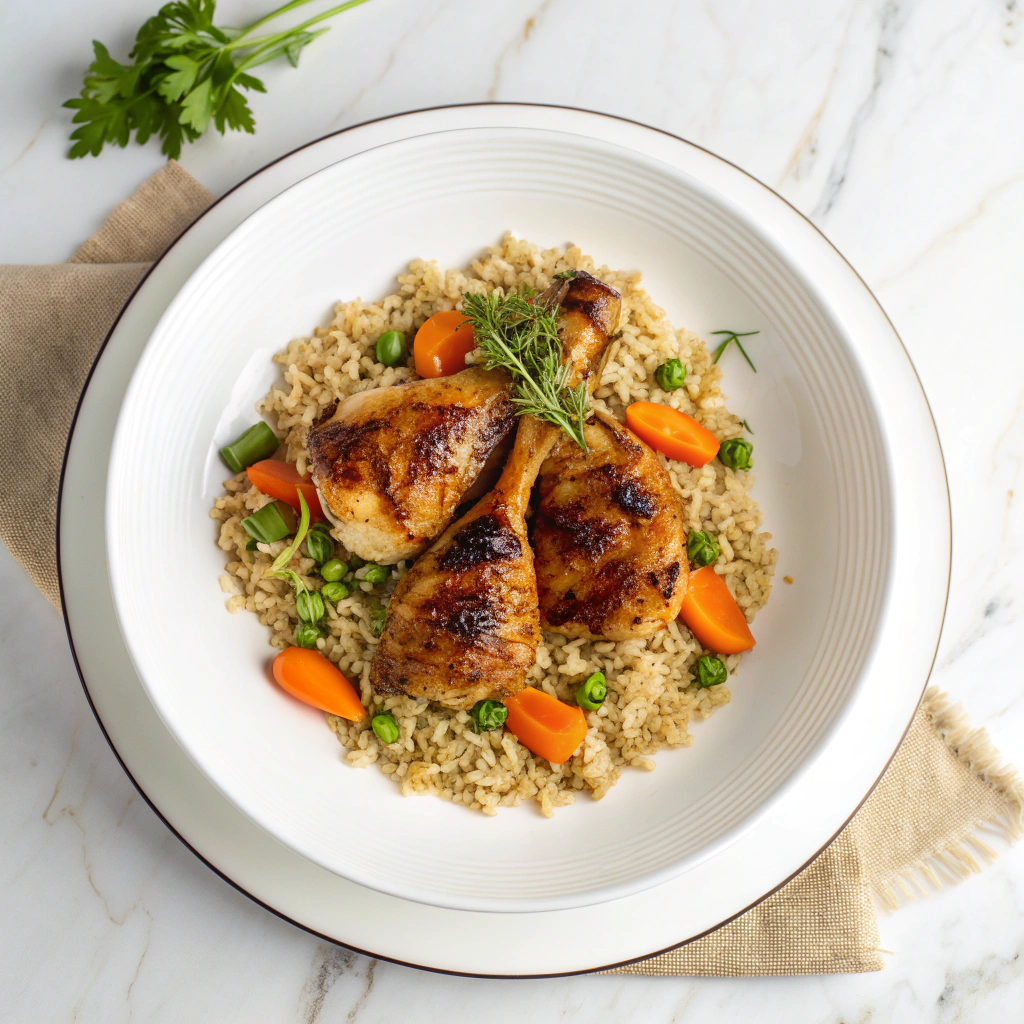 One Pan Chipotle Honey Chicken and Rice Recipe - Recipe Image