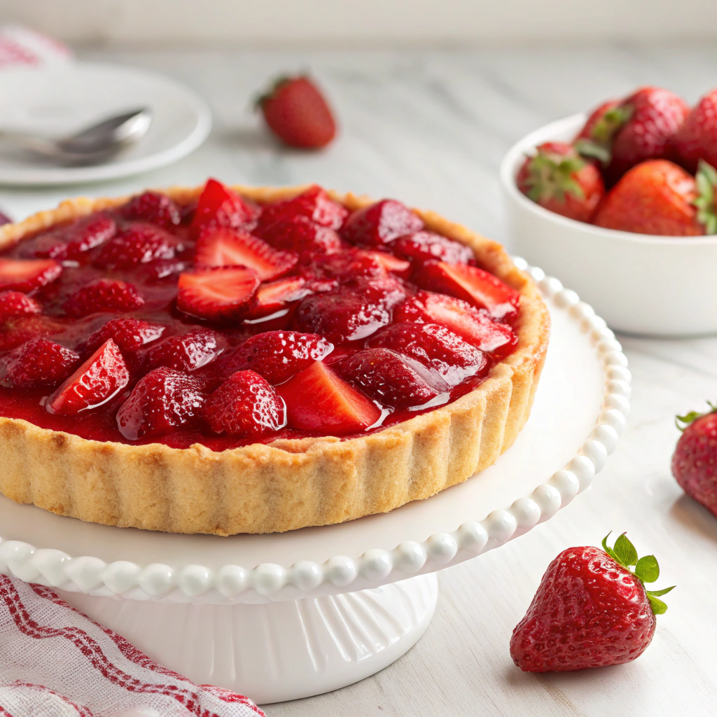 Big Boy’s Fresh Strawberry Pie Recipe - Recipe Image