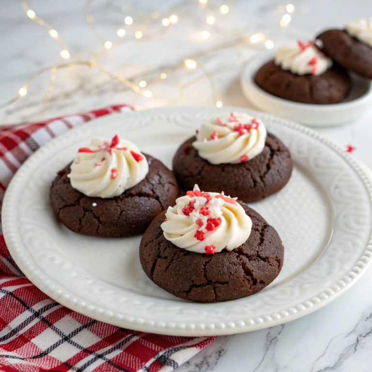 Hot Cocoa Peppermint Cookies Recipe