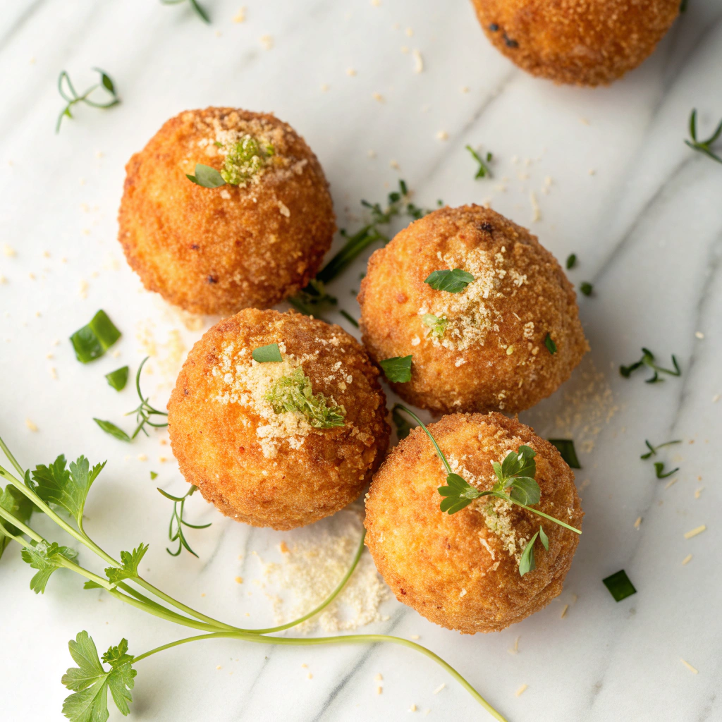 Garlic Potato Balls: Easy and Delicious Recipe - Recipe Image